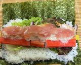 野菜たっぷりサラダ巻☆作り方6写真