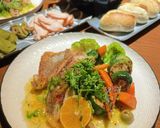 みかんソースのフレンチ　鯛×野菜作り方5写真