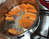 チキンのトマトシチュー温野菜添え作り方13写真