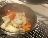 チキンのトマトシチュー温野菜添え作り方15写真
