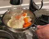 チキンのトマトシチュー温野菜添え作り方16写真