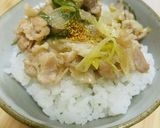 【リピート間違いなし！】豚バラネギ丼作り方7写真