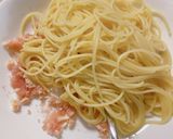 昆布茶が決め手！明太子パスタ作り方5写真