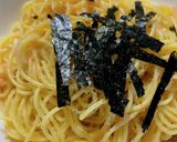 昆布茶が決め手！明太子パスタ作り方6写真