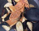 サバの味噌煮缶で☆サバ味噌ナス炒め作り方5写真