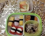 おにぎりぼうや(パンどろぼう)のお弁当♪作り方2写真
