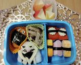 おにぎりぼうや(パンどろぼう)のお弁当♪作り方1写真