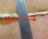 節分豆のリメイク☆煎り豆とごぼうの甘辛♪作り方1写真