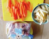 お弁当★米粉★チンジャオロース★じゃが芋作り方1写真