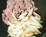 お弁当★米粉★チンジャオロース★じゃが芋作り方5写真