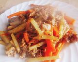 お弁当★米粉★チンジャオロース★じゃが芋作り方8写真