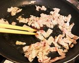 豚バラ肉とキャベツの春雨炒め作り方5写真