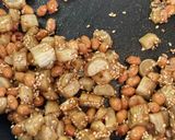 節分豆のリメイク☆煎り豆とごぼうの甘辛♪作り方8写真
