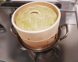 蒸籠☆ツナと玉ねぎのめんつゆ蒸しごはん作り方4写真