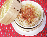蒸籠☆ツナと玉ねぎのめんつゆ蒸しごはん作り方6写真