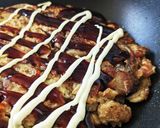 痩せる!?オートミールのみのお好み焼き作り方4写真