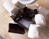 レンジ1分♬いちごチョコムースタルト作り方2写真