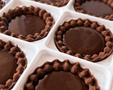 レンジ1分♬いちごチョコムースタルト作り方4写真