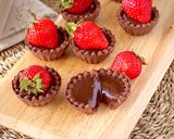レンジ1分♬いちごチョコムースタルト作り方5写真