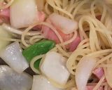 厚切りベーコン&ゴロゴロ野菜の和風パスタ作り方4写真