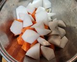 根菜の中華風スープ作り方2写真