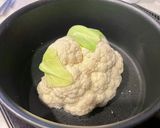 蒸しゆでカリフラワー作り方1写真