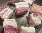 フライパンで簡単＊豚の角煮＊60分＊作り方6写真