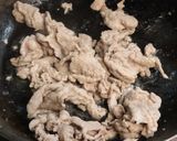 美味♪豚もも肉ほうれん草もやしの味噌炒め作り方3写真