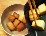 【厚揚げだけ】ヤンニョム豆腐作り方2写真