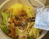 レンジ焼きそば作り方7写真