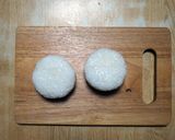 梅干しハートのおにぎり弁当作り方1写真