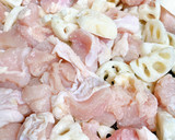 蓮根とさつま芋と鶏胸肉の甘酢炒め作り方5写真
