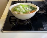 しらたき醤油ラーメン作り方2写真