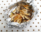 焼ききのことほうれん草のおひたし作り方3写真