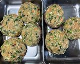 しっかり具沢山の椎茸の肉詰め♬作り方7写真
