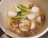 鶏とカブ煮作り方4写真