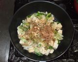 春の豆腐ネギ炒め♪簡単・春に合わせた薬膳作り方5写真