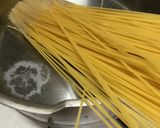 菜の花と鶏ささみのバーニャカウダパスタ作り方5写真