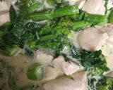 菜の花と鶏ささみのバーニャカウダパスタ作り方6写真