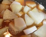 イカと野菜の煮物作り方8写真