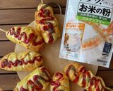 HBで、簡単、美味しいウィンナーパン作り方7写真