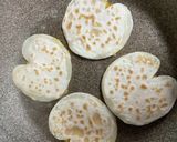 ハートのケサディーヤ(余った餃子の皮)作り方5写真