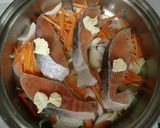 簡単魚料理☆鮭と野菜のマヨネーズソース作り方2写真