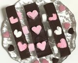 ハートマシュマロのバレンタインチョコバー作り方10写真