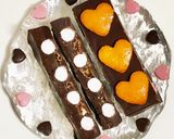 ハートマシュマロのバレンタインチョコバー作り方15写真