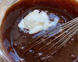 【大人のオートミールチョコケーキ】作り方3写真