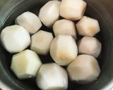 ゆず味噌でほっこり里芋煮作り方1写真
