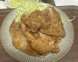 おすすめ！林檎で柔らかく漬け込み生姜焼き作り方6写真