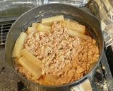 大根と牛バラ切り落としの甘辛煮作り方4写真