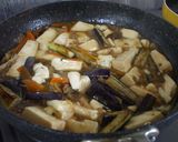 豆腐あんかけうどん作り方5写真